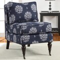 Cassidy Indigo Wash Armless Chair