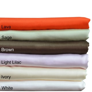 Brielle 100-percent Bamboo Rayon Sateen 300 Thread Count Sheet Set