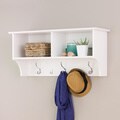 Winslow White 36 inch Wide Hanging Entryway Shelf