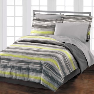 Motion 4-piece Comforter Set with Bedskirt