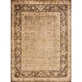 Pembrooke Beige/ Brown Rug (5'2 x 7'7)