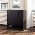 Enitial Lab Maxwell Black Seven-shelf Cabinet