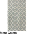 Handmade Moroccan Trellis Wool Rug (8'6 x 11'6)