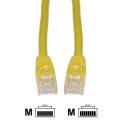 2-foot CAT 6E Yellow Ethernet Cable (Pack of 5)