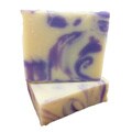 'Lavender Bliss' Handmade Four-ounce Purple Soap by Karess Krafters