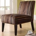 ETHAN HOME Decor Dark Stripe Lounge Chair
