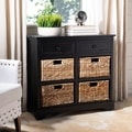 Cape Cod 6-Drawer Black Storage Unit