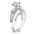 14k Gold 1ct TDW Round Diamond Bridal Ring Set (H-I, I1-I2)