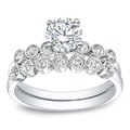 14k Gold 1ct TDW Round Diamond Bridal Ring Set (H-I, I1-I2)