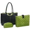 Nunzia Tuscany Women's Green 15.4-inch Laptop Tote