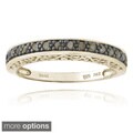 DB Designs Sterling Silver 1/6ct TDW Diamond Eternity Ring
