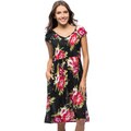 La Cera Women's Smocked Bodice Sleeveless Sundress