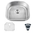 Ruvati 16-gauge Stainless Steel 23-inch Single Bowl Undermount Kitchen Sink