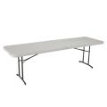 Lifetime Almond 8-foot Fold-in-half Table