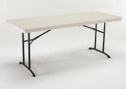Lifetime 6-foot Fold-in-half Heavy-duty Banquet Table