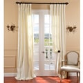 Cream Belgium Yarn Linen Curtain Panel