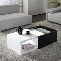 Matrix 'Karla' High-gloss Hide-away Storage Coffee Table