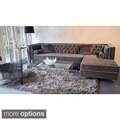 Decenni Custom Furniture 'Tobias' Grey Sectional