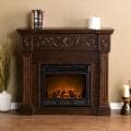 Wellington Espresso Electric Fireplace