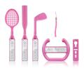 The Small 6 in 1 Sports Pack for Nintendo Wii in Pink