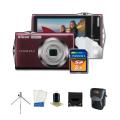 Nikon Coolpix S-4000 12 MP Digital Camera with Camera Accessories Kit (Refurbished)