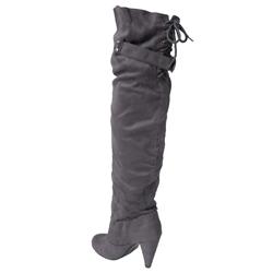 Glaze by Adi Women's 'Lila-2' Microsuede Thigh-high Boots