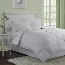 Comfort Classics 260 Thread Count Dobby Stripe Down Alternative Comforter