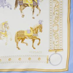 Versace Women's Silk Horse Print Scarf