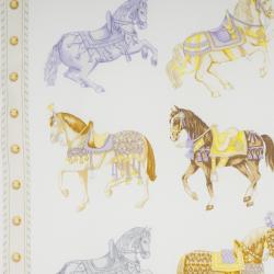 Versace Women's Silk Horse Print Scarf