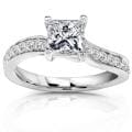 14k White Gold 3/4ct TDW Diamond Engagement Ring (H-I, I1-I2)
