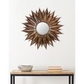 Handmade Arts and Crafts Star Burst Wall Mirror