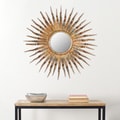 Safavieh Handmade Arts and Crafts Solar Sun Burst Wall Mirror