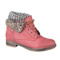 Refresh by Beston Women's 'Wynne-01' Lace-up Combat Boots