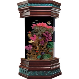 KollerCraft Ocean Treasures Collection 6-Gallon Executive Aquarium Kit