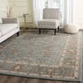 Handmade Heritage Nir Blue Wool Rug (9' x 12')