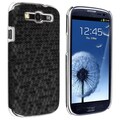 BasAcc Chrome Rear Snap-on Leather Case for Samsung Galaxy S III i9300