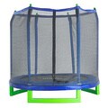 Upper Bounce 7' Indoor/Outdoor 'Classic' Trampoline & Enclosure Set