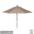PHAT TOMMY 9 Foot Sunbrella Fabric Market Patio Umbrella