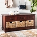Safavieh Cape Cod Dark Cherry 3-drawer Storage Unit