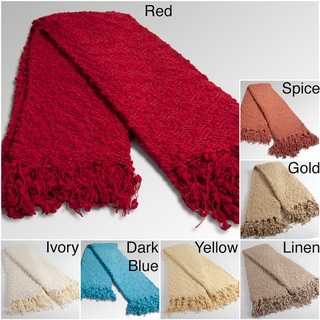 Popcorn Plush Throw
