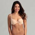 247 Frenzy Women's Nude Pin Dot T-shirt Bra