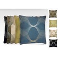 Clairmont Embroidered Feather Down Decorative Pillow