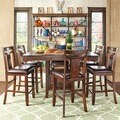 Marsden Rustic Brown 7-piece Mission Counter Height Dining Set
