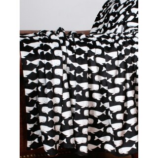 Wally Whale Microplush 50x60 Throw