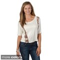 T by Hailey Jeans Co. Women's Dolman Sleeve Sequin Accent Top