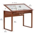 Studio Designs Ponderosa Wood-Topped Table
