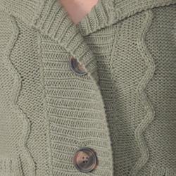 Funky People Juniors Button Front Cardigan