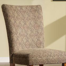 ETHAN HOME Carlisle Cherry Pine Dining Chairs (Set of 2)