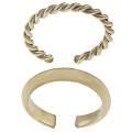 Goldfill Two-piece Toe Ring Set
