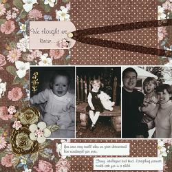 Personal Shopper May 2009 Floral Scrapbooking Set